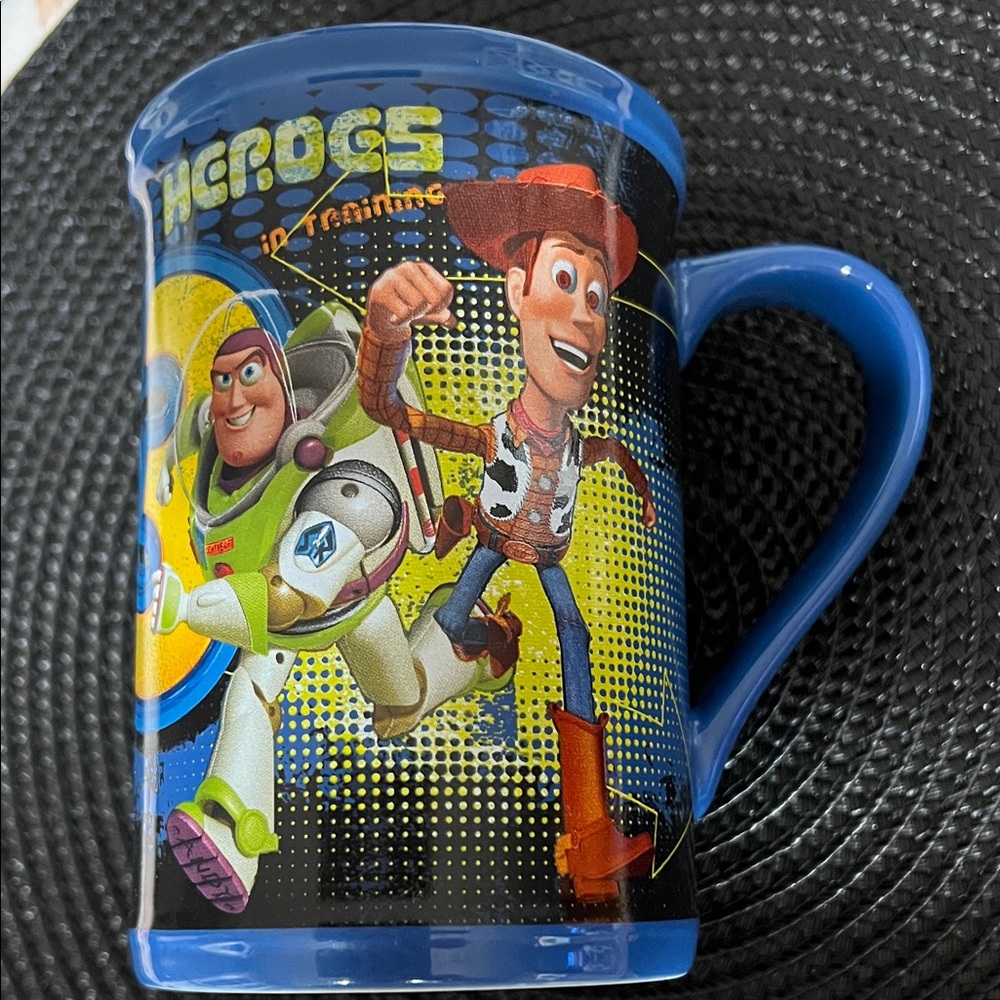 Disney Blue Toy Story Mug Vtg